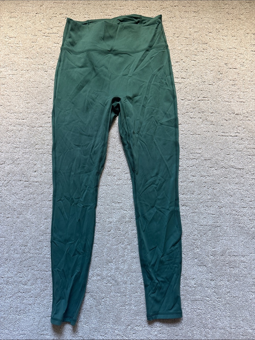 Fabletics High-Waist Leggings in Forest Green